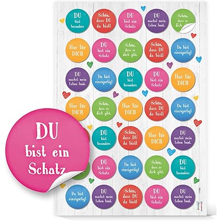 Logbuch Verlag 70 Bunte Aufkleber Spruche Motivation Gluck Liebe Zum Basteln Scrapbooking Verzieren Von Geschenken Geschenkverpackung Geburtstag Kinder Amazon De Spielzeug