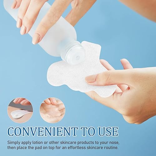 Miniatura 3 de DOITOOL 200 parches de nariz para puntos negros, parches de limpieza de mentón, zona T, cuidado de la piel, papel adhesivo para poros, tiras de