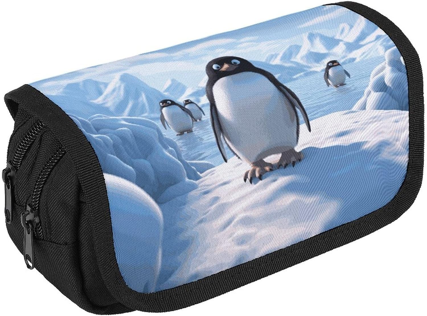 Antarctica Ice Pencil Case Big Capacity Pencil Pouch