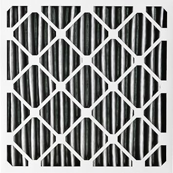 Nordic Pure 12x12x1 Pleated MERV 8 Plus Carbon Air Filters 2 Pack