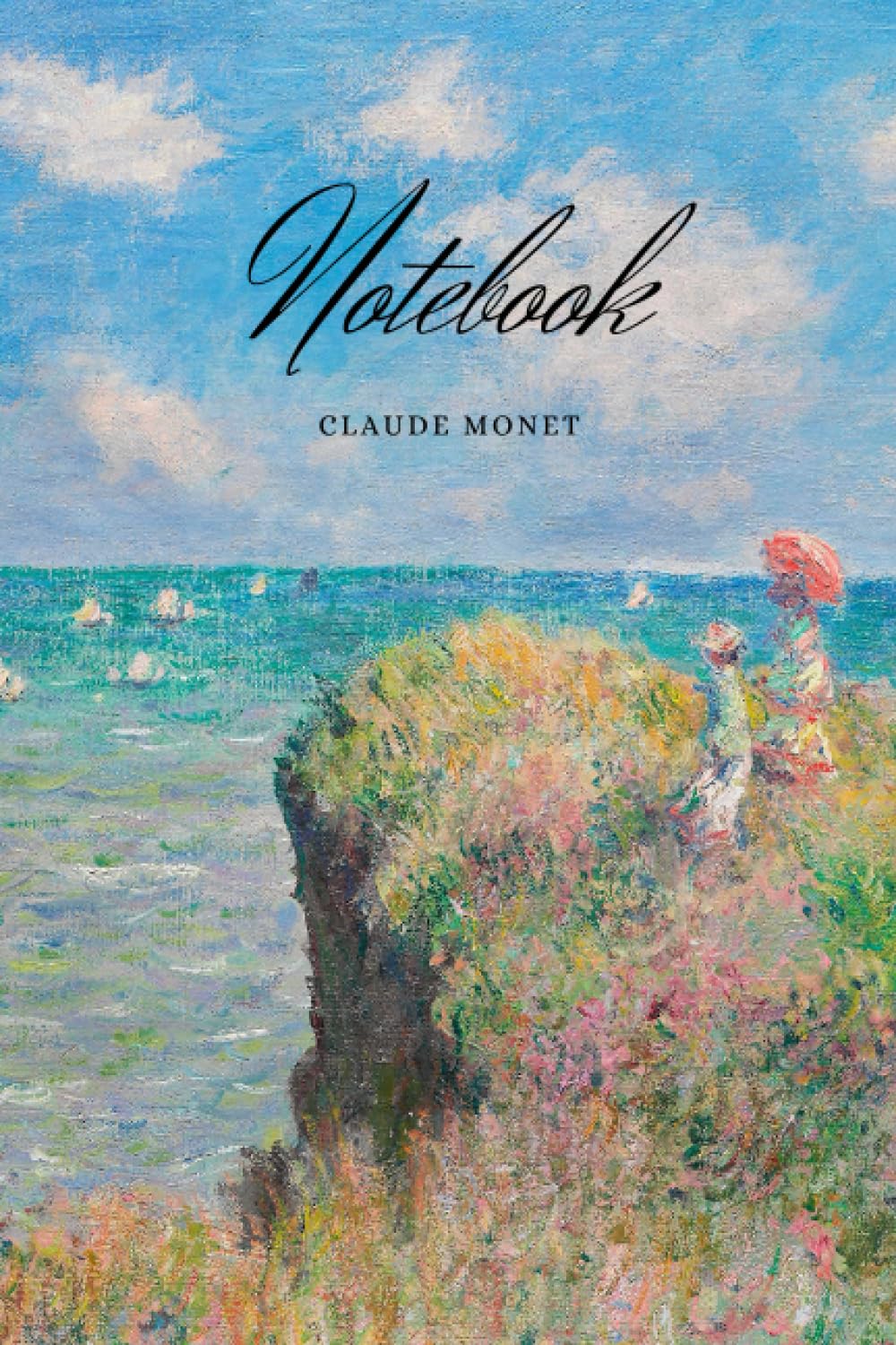 Monet notebook: Claude Monet Notebook, Monet Composition Book, Impressionist Notebook