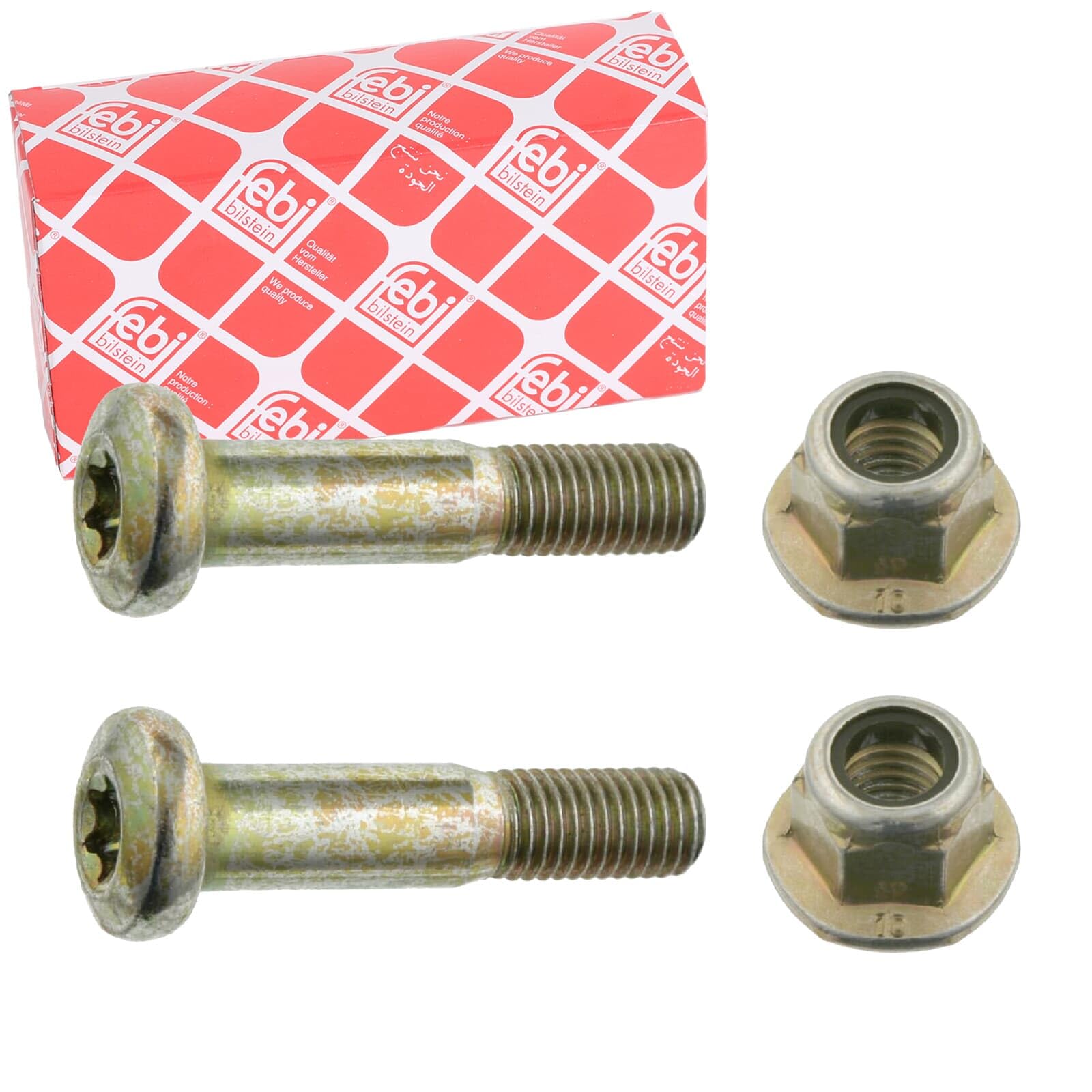 Febi Front Ball Joint Suspension Screw Set OE Spec Replacement Part
