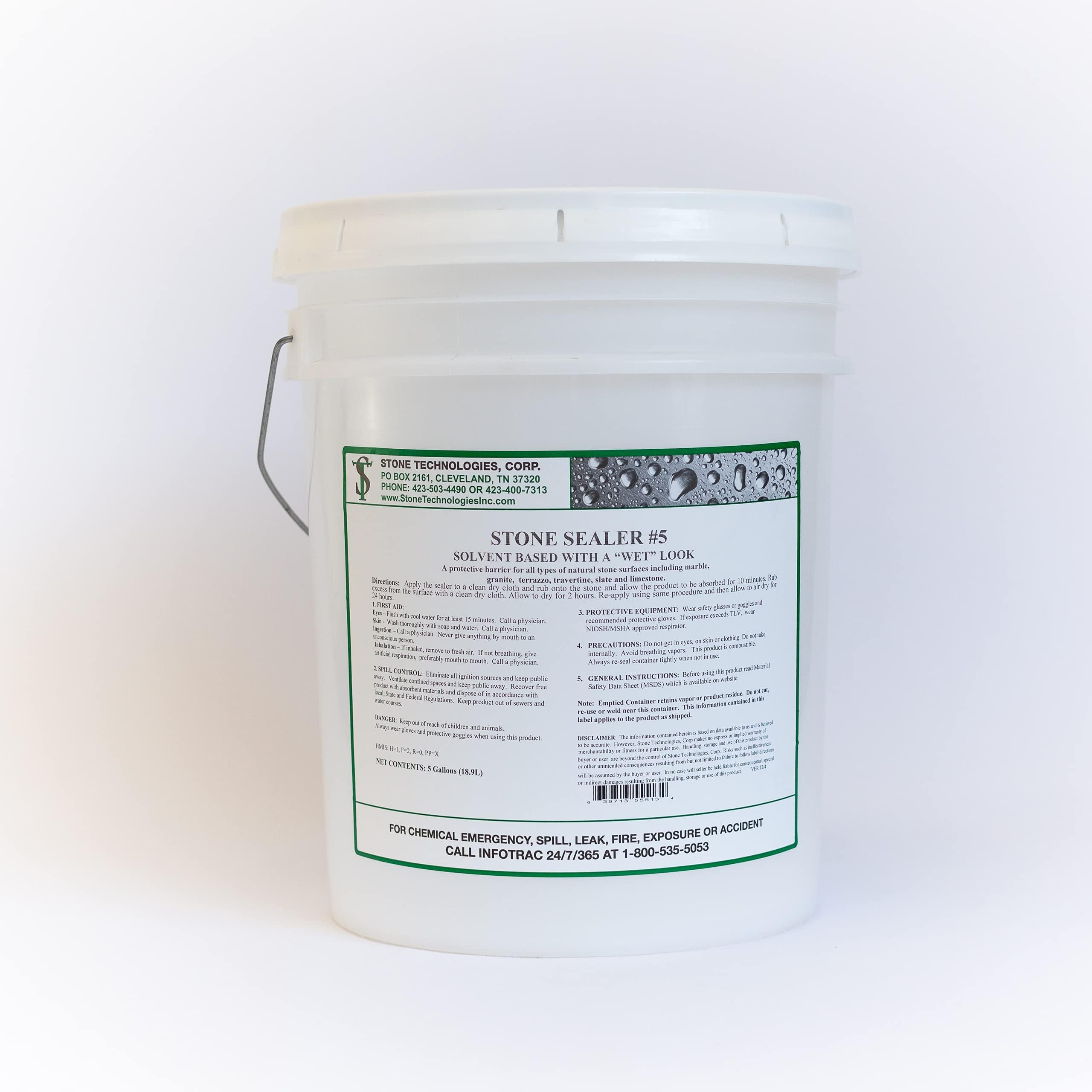 Wet Look Stone Sealer #5 (5 gallon)