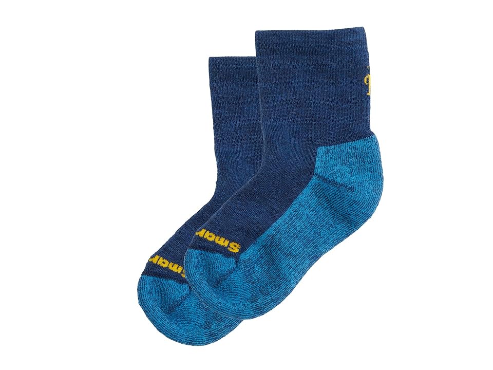 Smartwool Hike Full Cushion Crew Socks(toddler/little Kid/big Kid) Kids Shoes Alpine Blue: Sm (9 Toddler - 11.