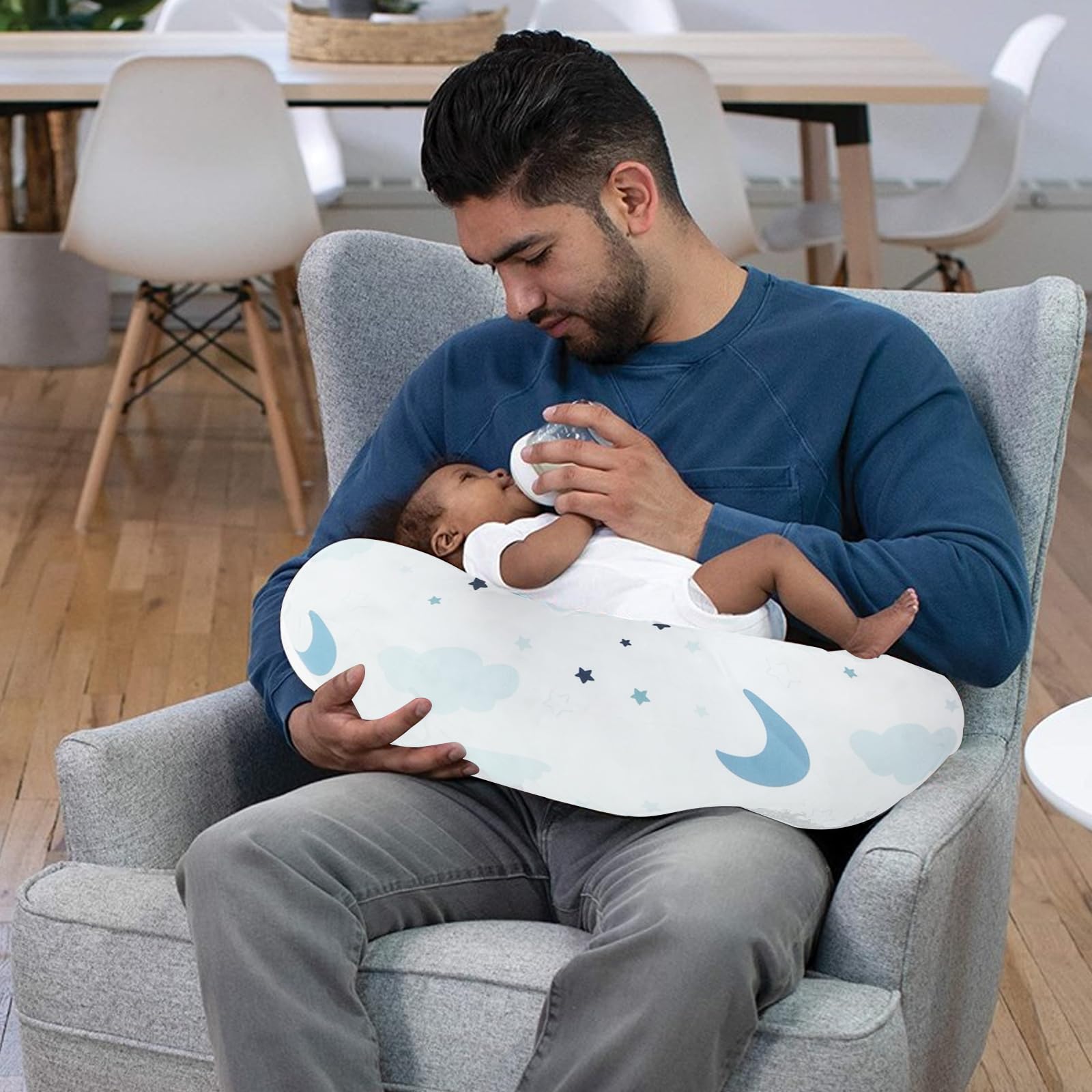 Petit coussin d'allaitement, coussin d'allaitement, lune d'allaitement, petit coussin d'allaitement pour bébé, coussin d'allaitement, coussin d'allaitement, coussin de positionnement pour bébé