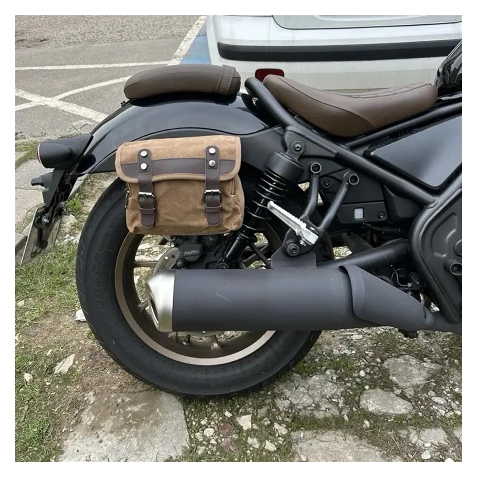 Borsa Moto Impermeabile Strumento Impermeabile Retrò Per Sella Con Borse Da Viaggio Per Bagagli Da Moto Universali Interne Rimovibili