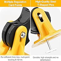 Vista 6 de Sistema de nivelación de azulejos Pro Tools Kit de espaciadores de azulejos, 60 compuestos de nivelación de suelo reutilizables, ajustables, se