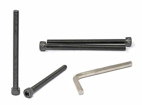 Miniatura 352 de iexcell 720 piezas de acero de aleación M4 x 6/8/10/12/16/20/25/30/35/40/45/50 de grado 12.9, tornillos de cabeza hexagonal, tornillos, arandelas