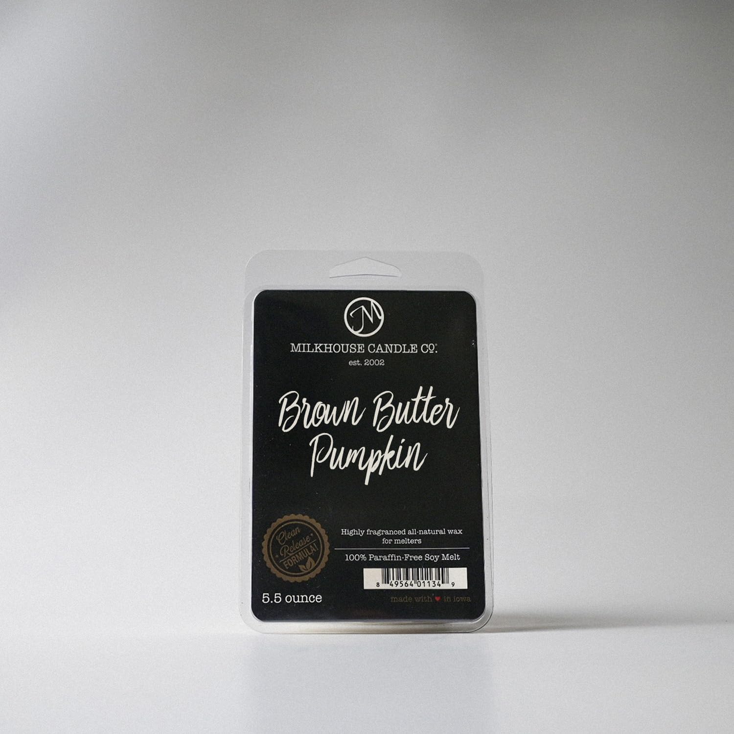 Milkhouse Brown Butter Pumpkin Soy Wax Melts for Wax Warmer, 5.5 oz