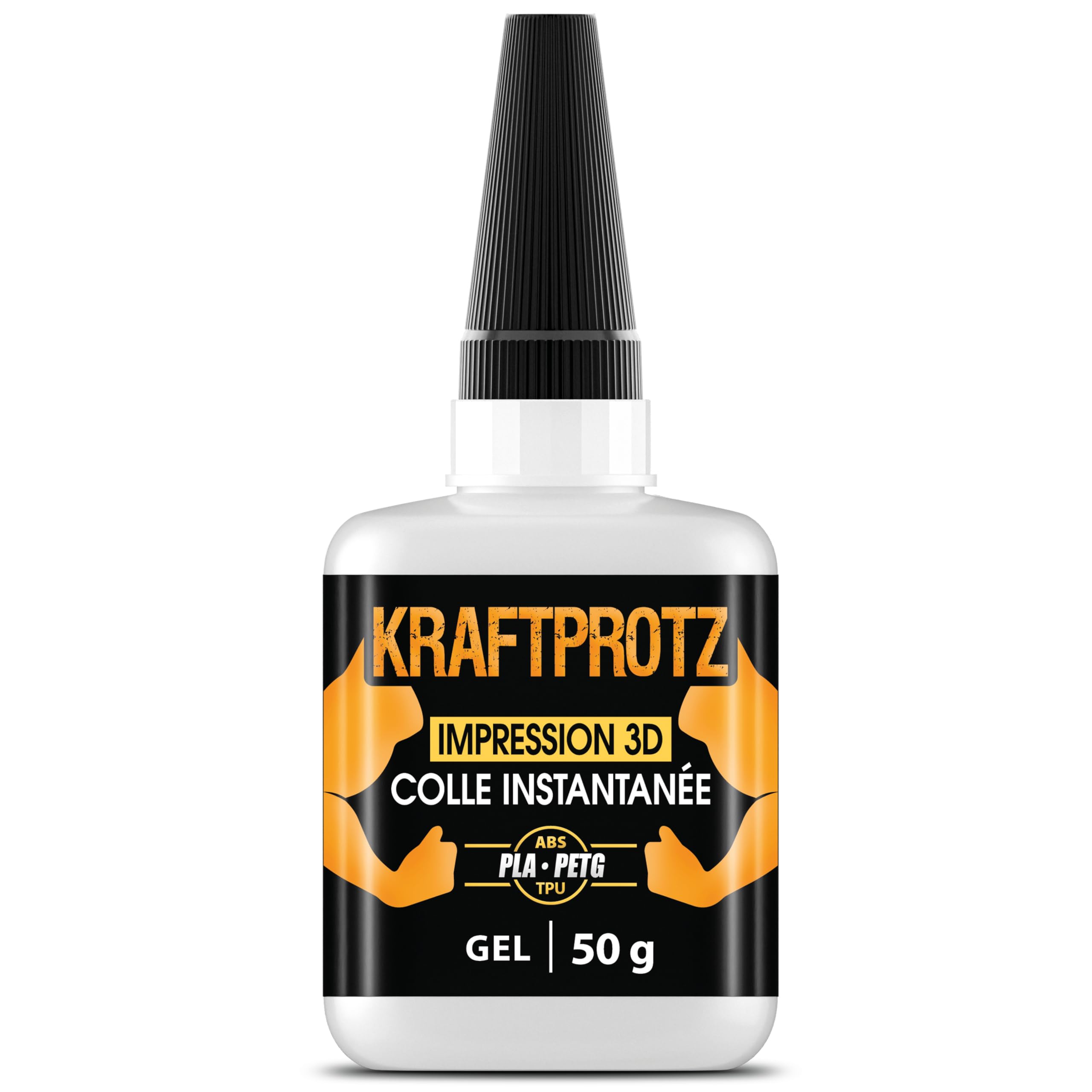 Colle Pour Plateau Impression 3D 200ml - Anti-Déformation Pour PLA, ABS, PETG, TPU - Facile à Nettoyer à L'Eau