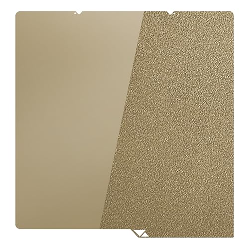 Sahvaim Thicker Kobra S1 Build Plate 264x276mm Double Sided Texture Smooth PEI Plate Flexible Removable Spring Steel Magnetic Platform for Anycubic Kobra S1 Combo/ACE Pro 3D Printer Accessory