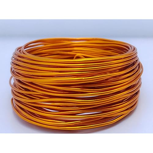 20 Gauge Anodized Aluminum Wire 164 Feet for Jewelry Making Craft DIY（0.8mm,Dark Gold,40817）