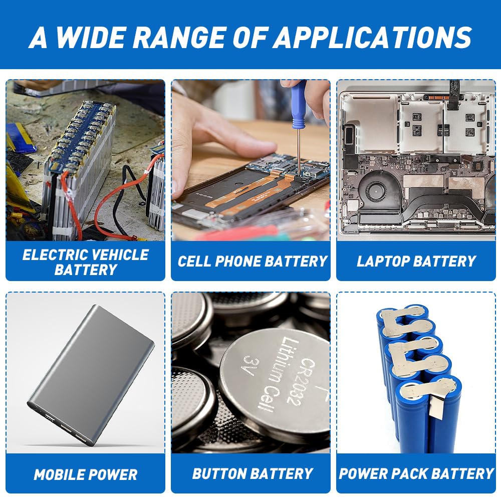 Bande D'Acier Nickelé 10m – Épaisseur 0,15 Mm, Largeurs 31/35/45/60 Mm – Idéal Pour Batteries Lithium Et Soudure Par Points