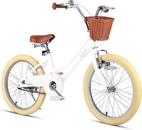 Miniatura 14 de Bicicleta para niños de 2 a 12 años de edad, niñas y niños de 12, 14, 16, 18 y 20 pulgadas, bicicletas retro con ruedas de entrenamiento, anillo de