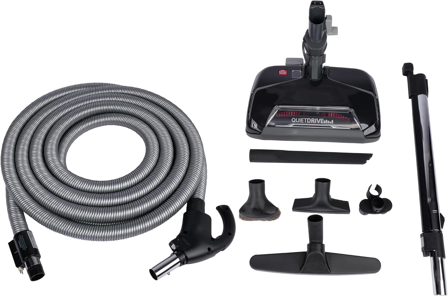 CT25QD Central Vacuum Electric Brush Package with 35 Ft. Pigtail Hose
