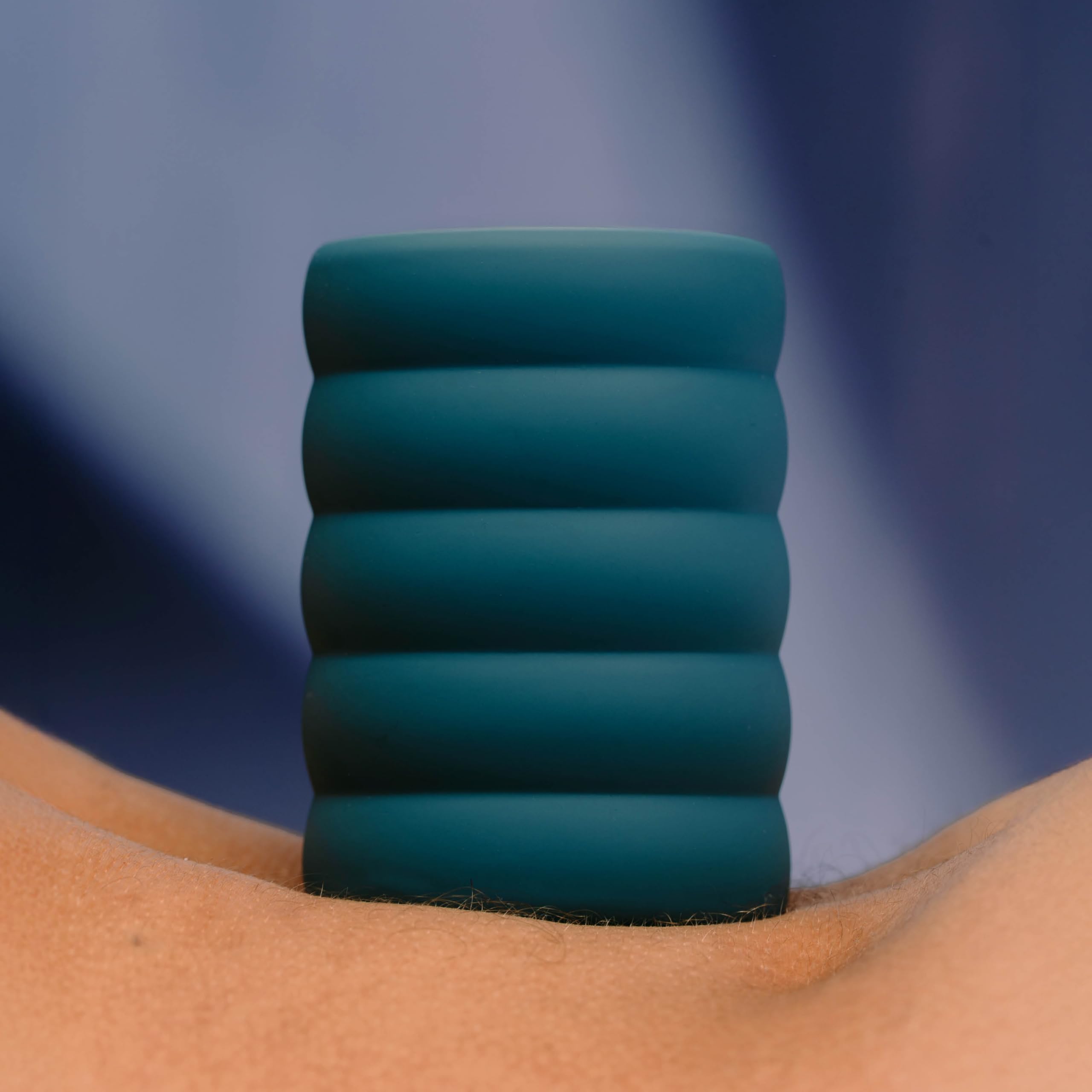 MY LUBIE - Halo, Masturbeuse homme en Silicone Moelleux Extensible | Intérieur texturé | Double entrée | Réutilisable | Jouet pour adulte toutes tailles | Couple