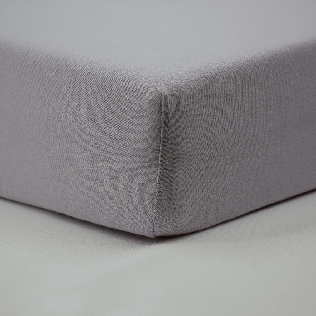 babyCalin lenzuolo con angoli grigio 70 x 140 cm