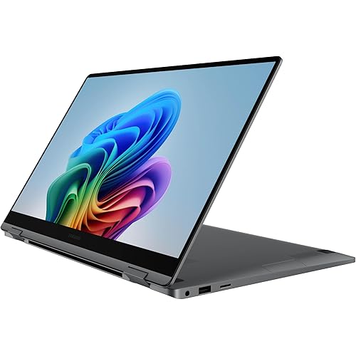 Samsung 15.6" Galaxy Book5 360 Copilot+ PC, AI Business Laptop, Windows 11 Pro, Intel Core Ultra 5 Processor 226V, FHD AMOLED Touchscreen, 16GB/512GB, 2025 Model, NP754QHA-KA1US, Gray