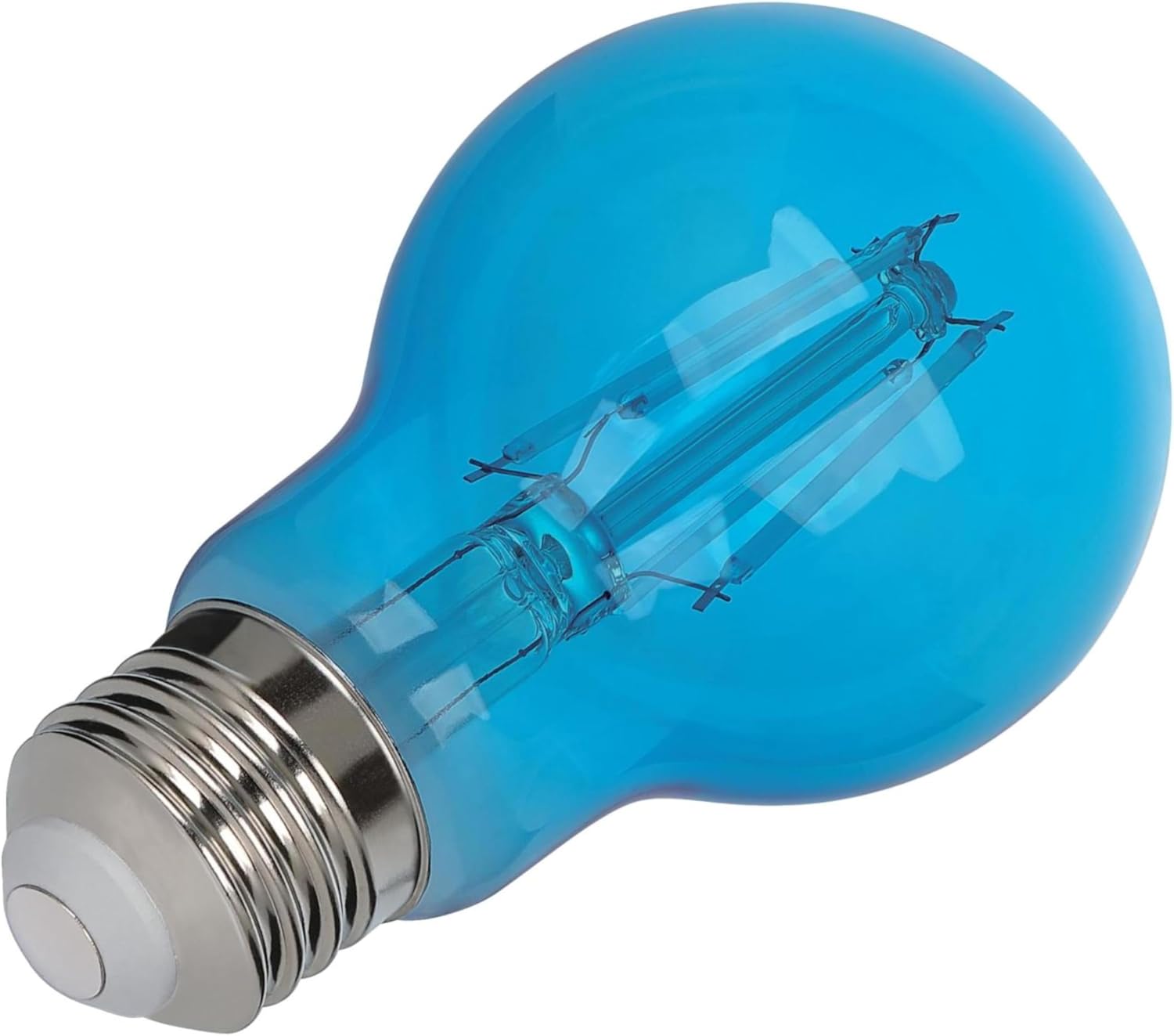 Westinghouse 5367020 4.5 Watt (40 Watt Equivalent) A19 Omni Filament Blue LED Light Bulb Medium (E26) Base, 6-Pack