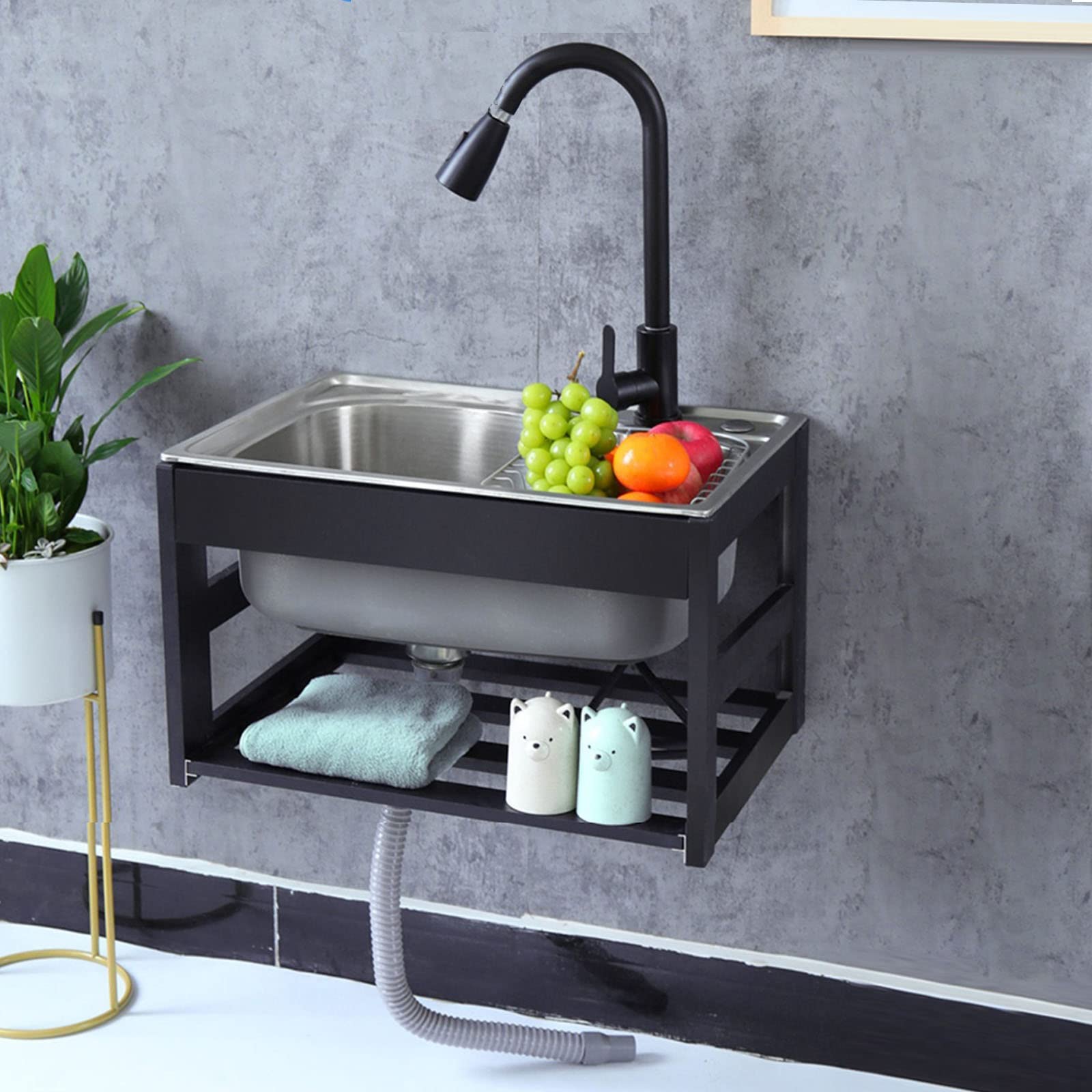 JEJアステージ ステンレス流し台 ガーデンシンク 庭 ガーデン ST-1000