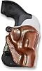 MASC Premium Leather OWB Paddle Holster Open Top Fits, S&W 442642 Revolver 1.875’’BBL, Right Hand Draw, Brown Color #1128