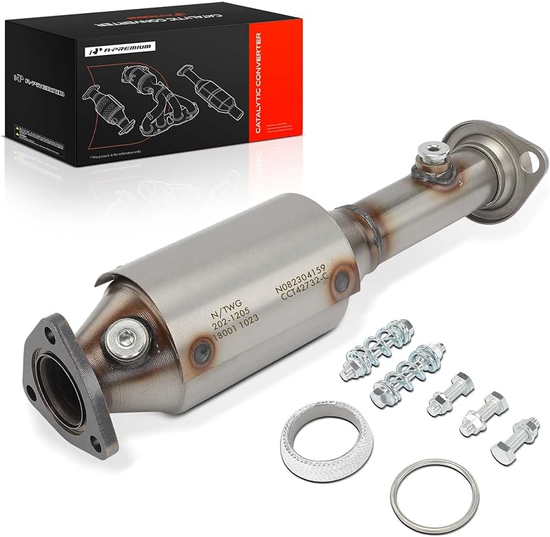 Catalisador central A-Premium em aço inoxidável para Honda CR-V, Odyssey e Isuzu Oasis – 1 unidade