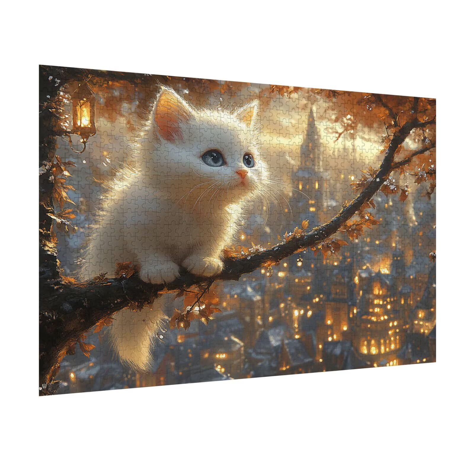 Puzzle 4000 Pieces Chats Puzzle 3D, Adultes Classique Puzzles, n-481