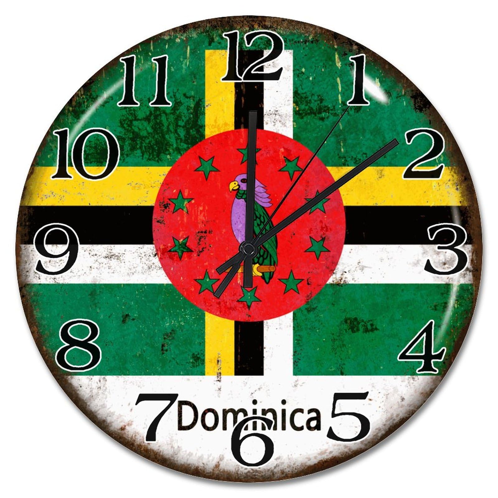 Horloge murale silencieuse Dominique pour cuisine et bureau