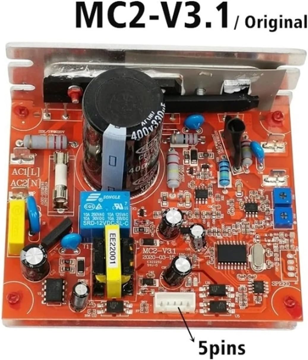 MC2-V3.1 Treadmill Motor Controller MC2 V3.1 MC2V3.1 Treadmill Circuit Board Control Board Power Supply Board Drive(110-125 vdc,Red Board)