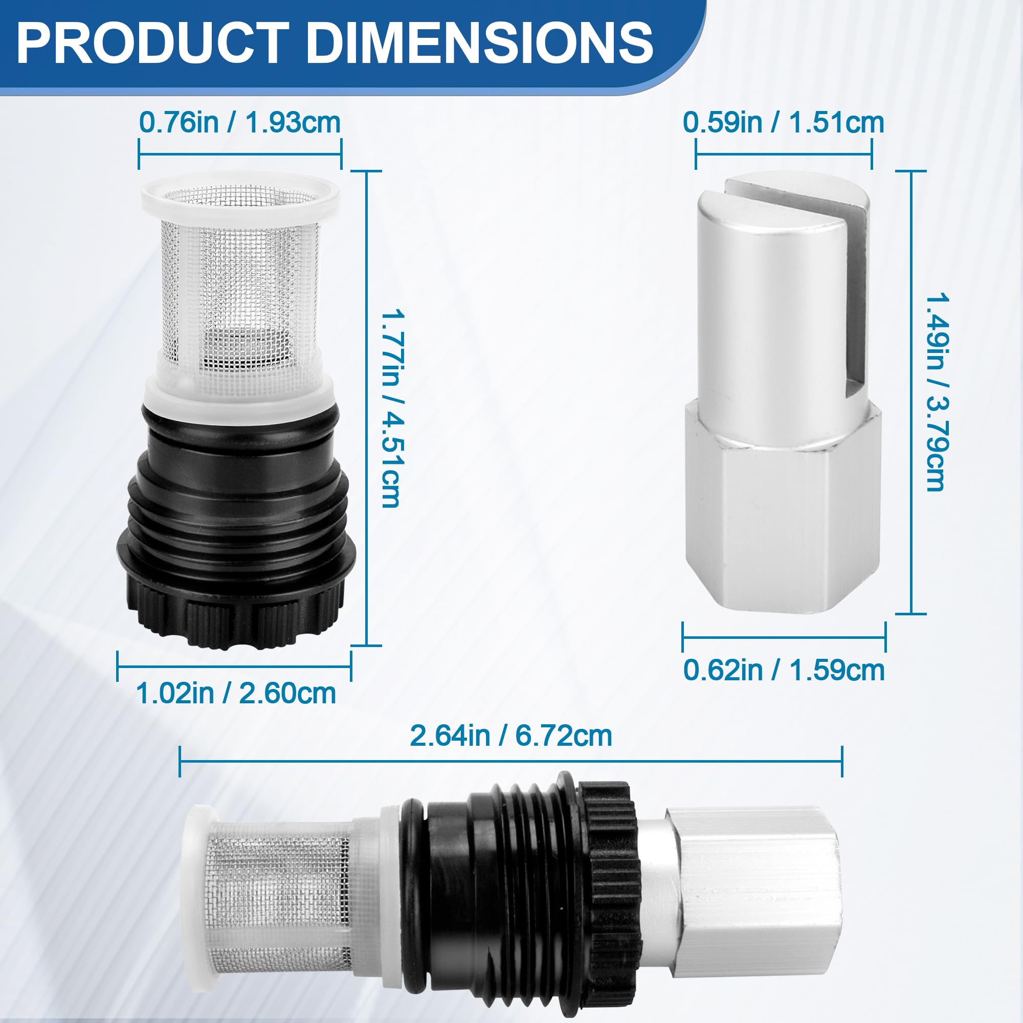 H98-510-S Pour Filtre De Chauffe-Eau Sans Réservoir (Ensemble