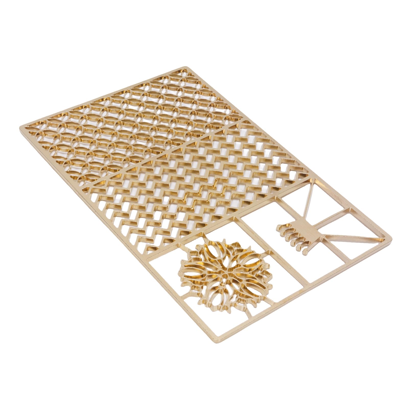 BRRNOO Bandeja de Cobre con Diseño de Hielo para Cubitos de Hielo (C04)