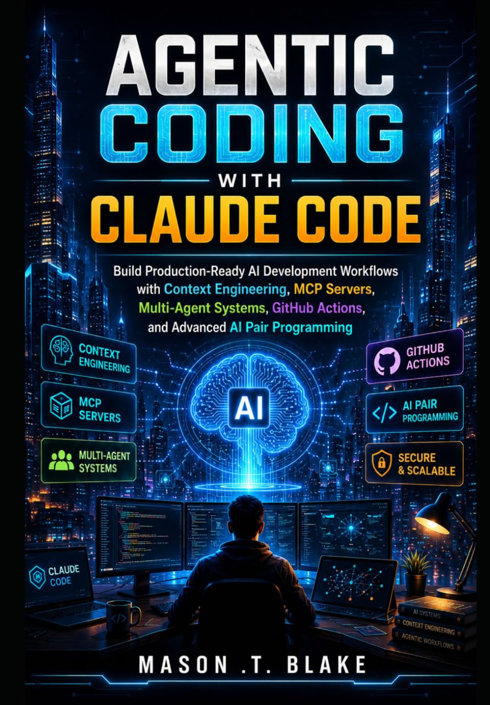 Agentic Coding with Claude Code: Build Production-Ready AI Development Workflows with Context Engineering, MCP Servers, Multi-Agent Systems, GitHub Actions, and Advanced AI Pair Programming