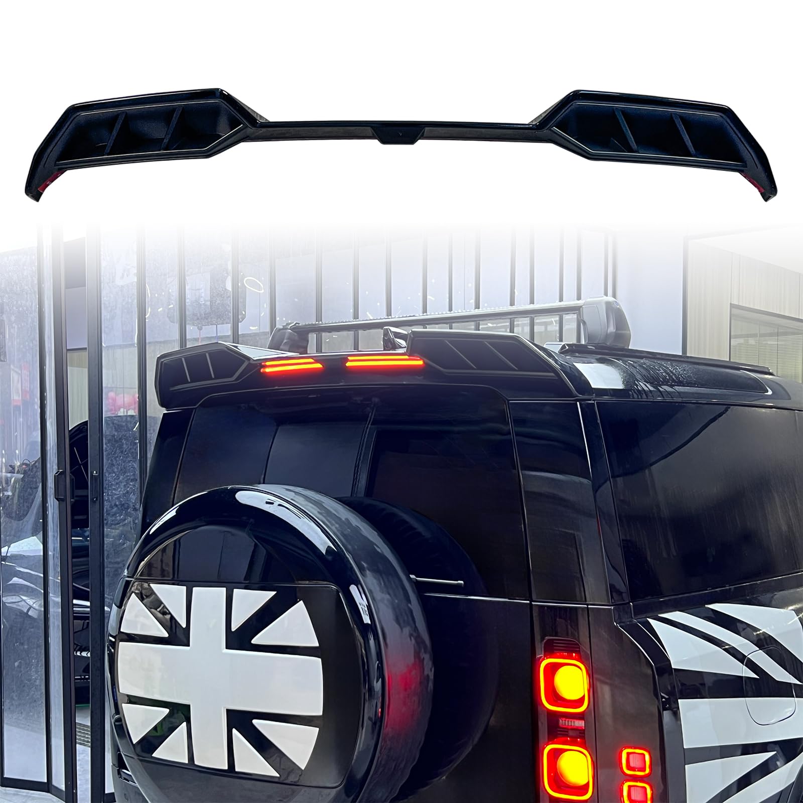 Rear Trail Spoiler Rear Wing Fits For Land Rover Defender 90 110 L851 L663 2020-2023 : Buy Online At Best Price In KSA - Souq Is Now