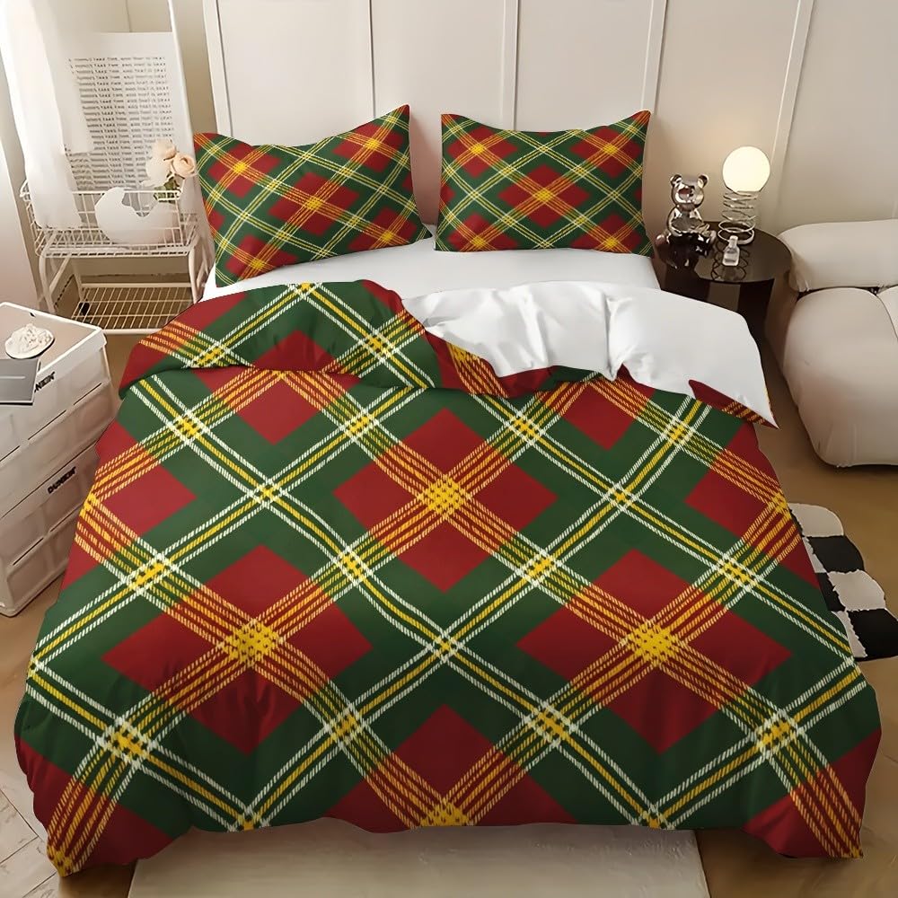 Housse de couette 90x190 rétro rouge pour créer une chambre d'enfant cocooning et chaleureuse