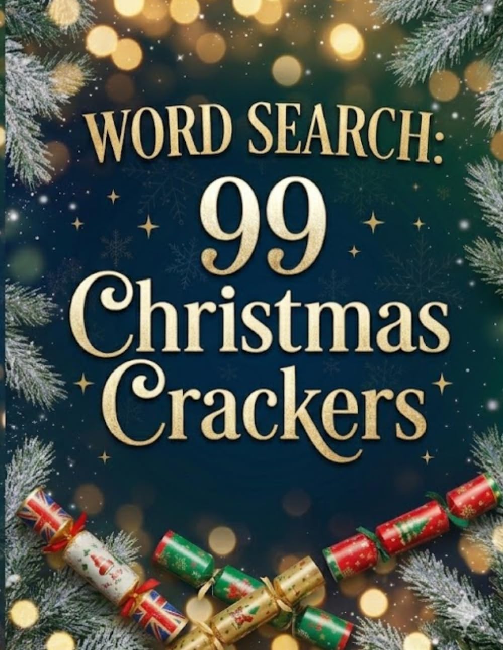 WORD SEARCH: 99 Christmas Crackers (Word Search Puzzle Books)