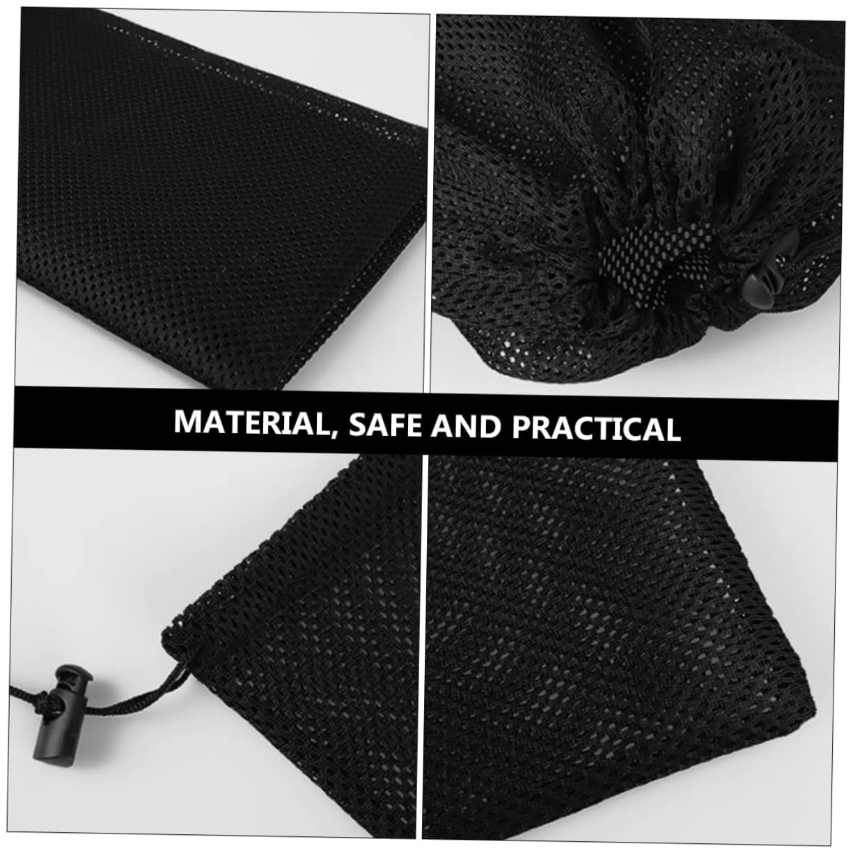 COSMEVIVI Aquarium Pump Bag Water Pump Mesh Bag 3pcs Set Large Polyester Drawstring Fish Tank