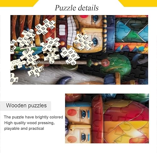 Miniatura 2 de Christmas Soldier Jigsaw Puzzles for Adults 1000 Pieces,Colorful Puzzle with Mesh Storage Bag,Learning Educational Puzzles for Gift 2011905