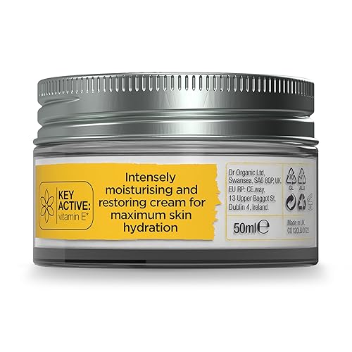 Miniatura 3 de Dr. Organic Vitamina E Crema hidratante y restauradora  Hidrata profundamente, restaura el equilibrio natural de la piel, natural, certificado