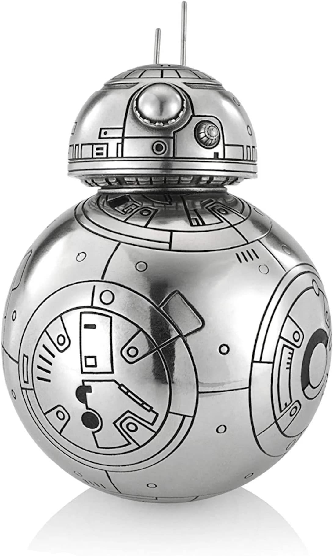 Hand Finished Star Wars Collection Pewter BB8 Container Gift