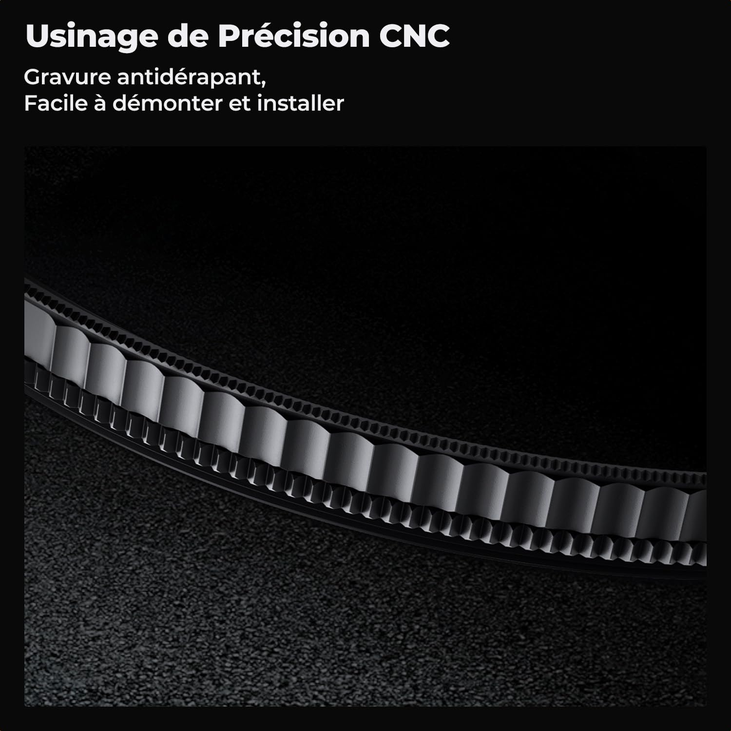 K&F CONCEPT Filtre Polarisant CPL 77mm HD Nano-X Série Étanche Anti-Rayures Nano revêtement