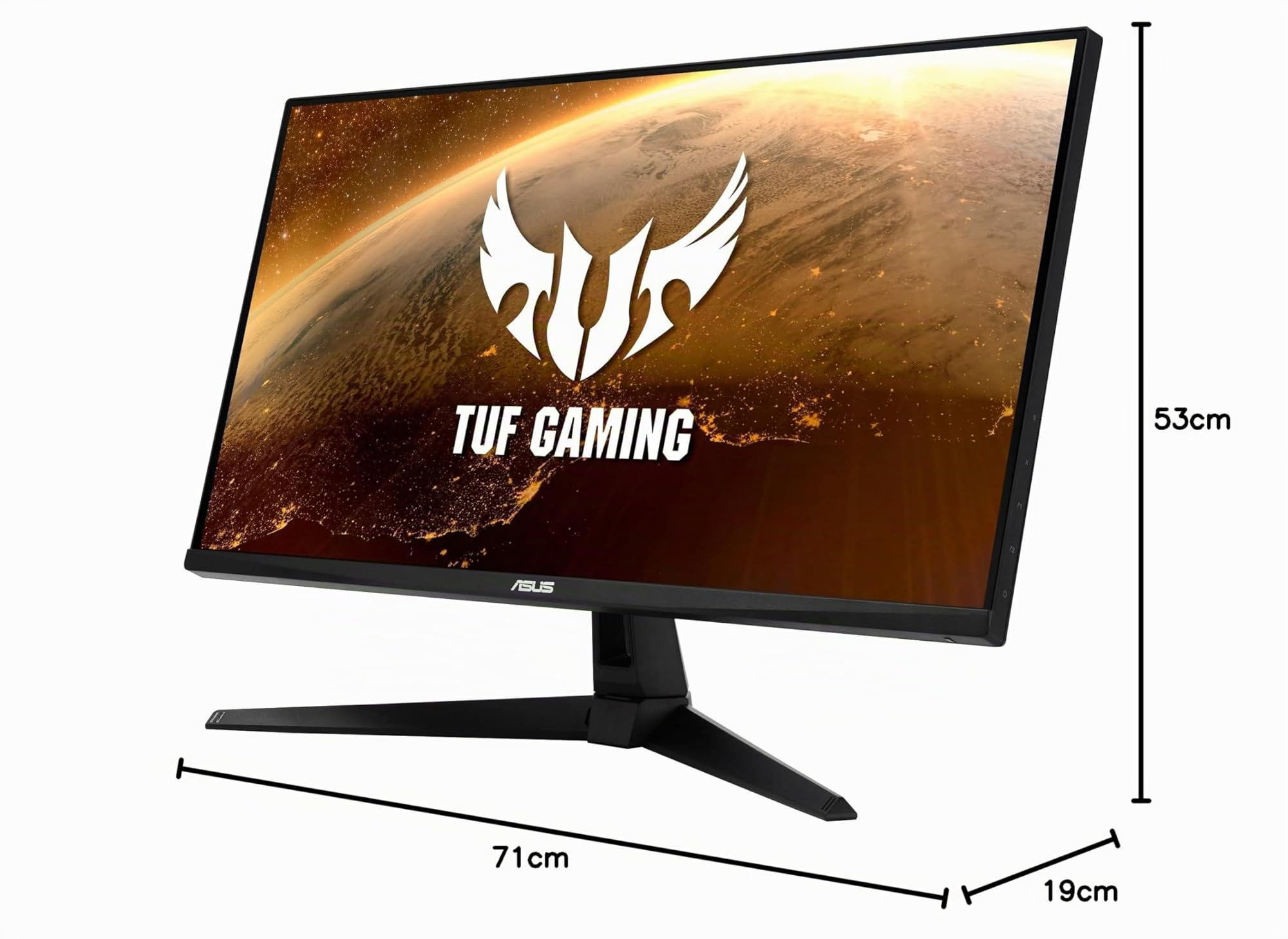ASUS Monitor de Gaming, Negro, 28