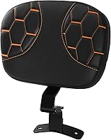 Vista 11 de Conductor/Rider Respaldo Road King Front Driver Rider Backrest Pad Para Harley Touring CVO Street Glide Road Glide Electra Glide 2009 Later