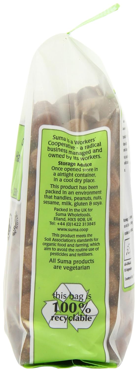 Suma Organic Hazelnuts 250 g (Pack of 6)