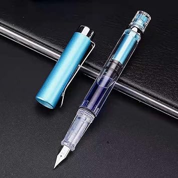Transparent Fountain Pen Fine Nib Student Stationery Professional design