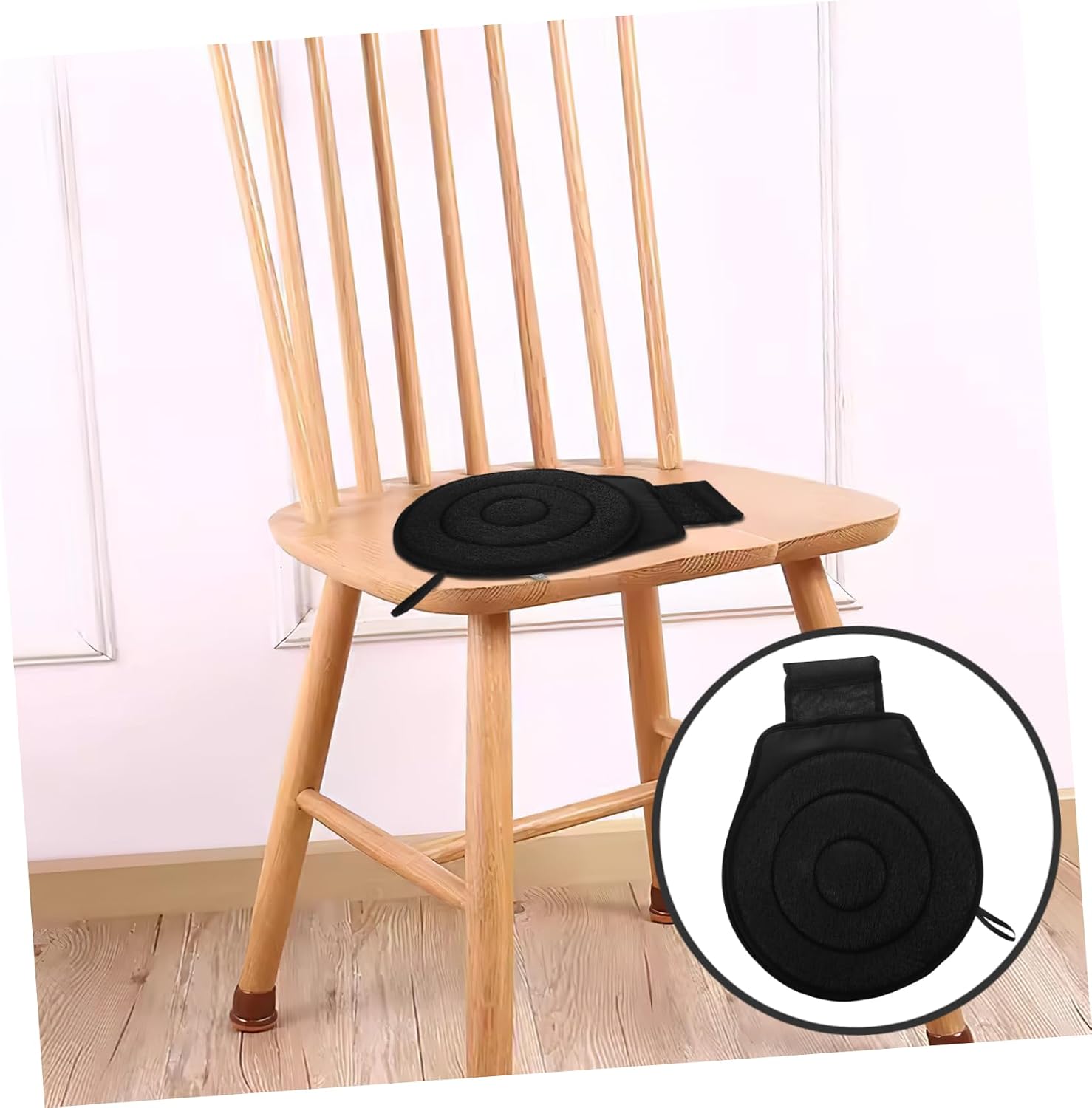 Car Swivel Seat Cushion Pad Rotating Seat Pad for Cars Home Office and Comfortable for and Exit Fit
