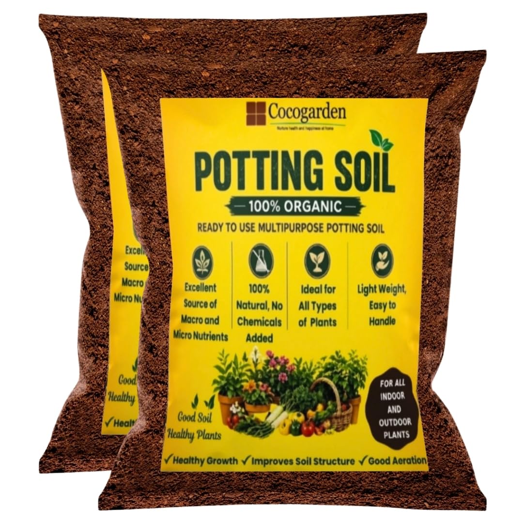 Cocogarden Organic Potting Soil - Grow Healthy Plants -10