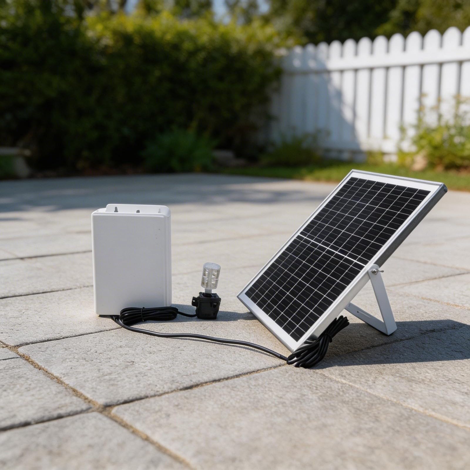Laghetto solare con batteria di riserva, acqua solare veloce per kit fontana da giardino, aeratore per acquari e ossigenazione dello stagno, fornitura di energia alternativa impermeabile (9 V 10 W