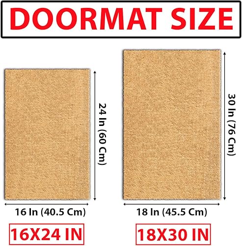 Miniatura 3 de Kobalo Tapetes de bienvenida para entrada al aire libre, divertidos, personalizados, con diseño de perro Papillon, tapetes para puerta delantera,