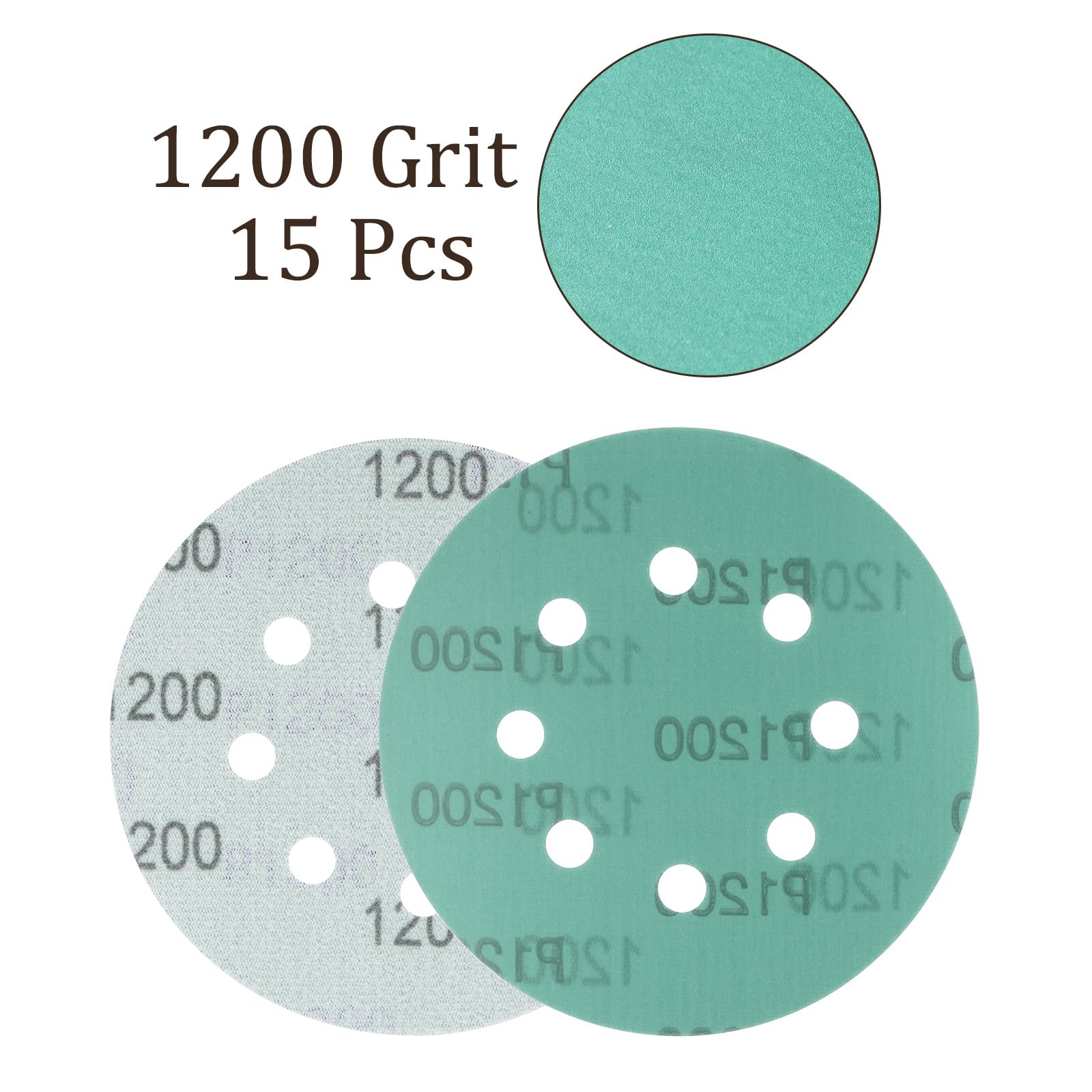 Kozelo 15pcs Green Film Sanding Discs - Image 4