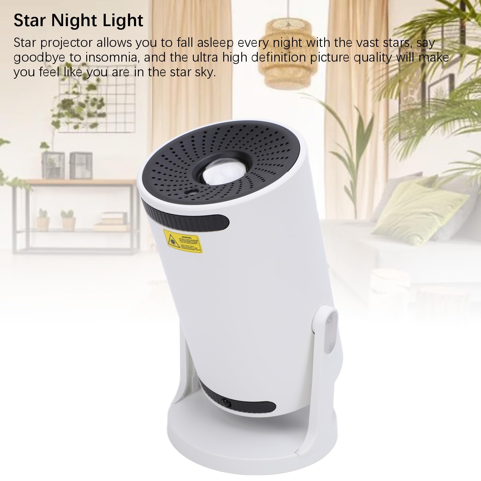 Éclairage d'ambiance étoilé, Projecteur de Veilleuse étoilée, Romantique, Télécommande Facile à Utiliser, Haute Définition pour le Présent